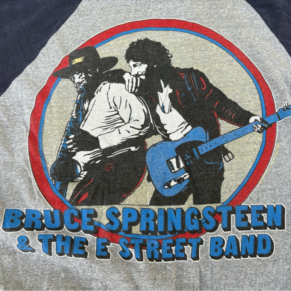 Vintage Bruce Springsteen & The E Street Band 1980/81 World Tour Graphic Tee